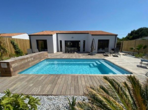 Maison contemporaine à Saint-Denis-d'Oléron avec piscine privée, proche plage, 10 couchages - FR-1-246A-243